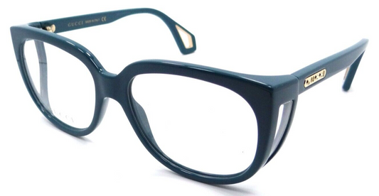 Gucci Eyeglasses Frames GG0470O 003 56-17-140 Blue Made in Italy