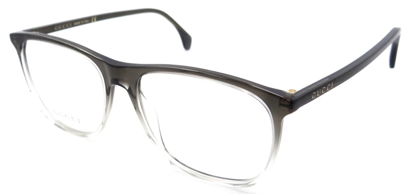 Gucci Eyeglasses Frames GG0554O 004 55-16-145 Grey / Crystal Made in Italy